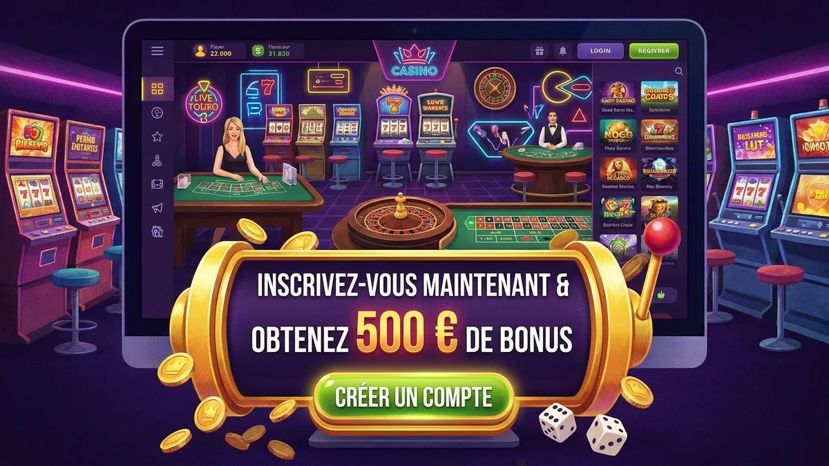 Inscription avec bonus